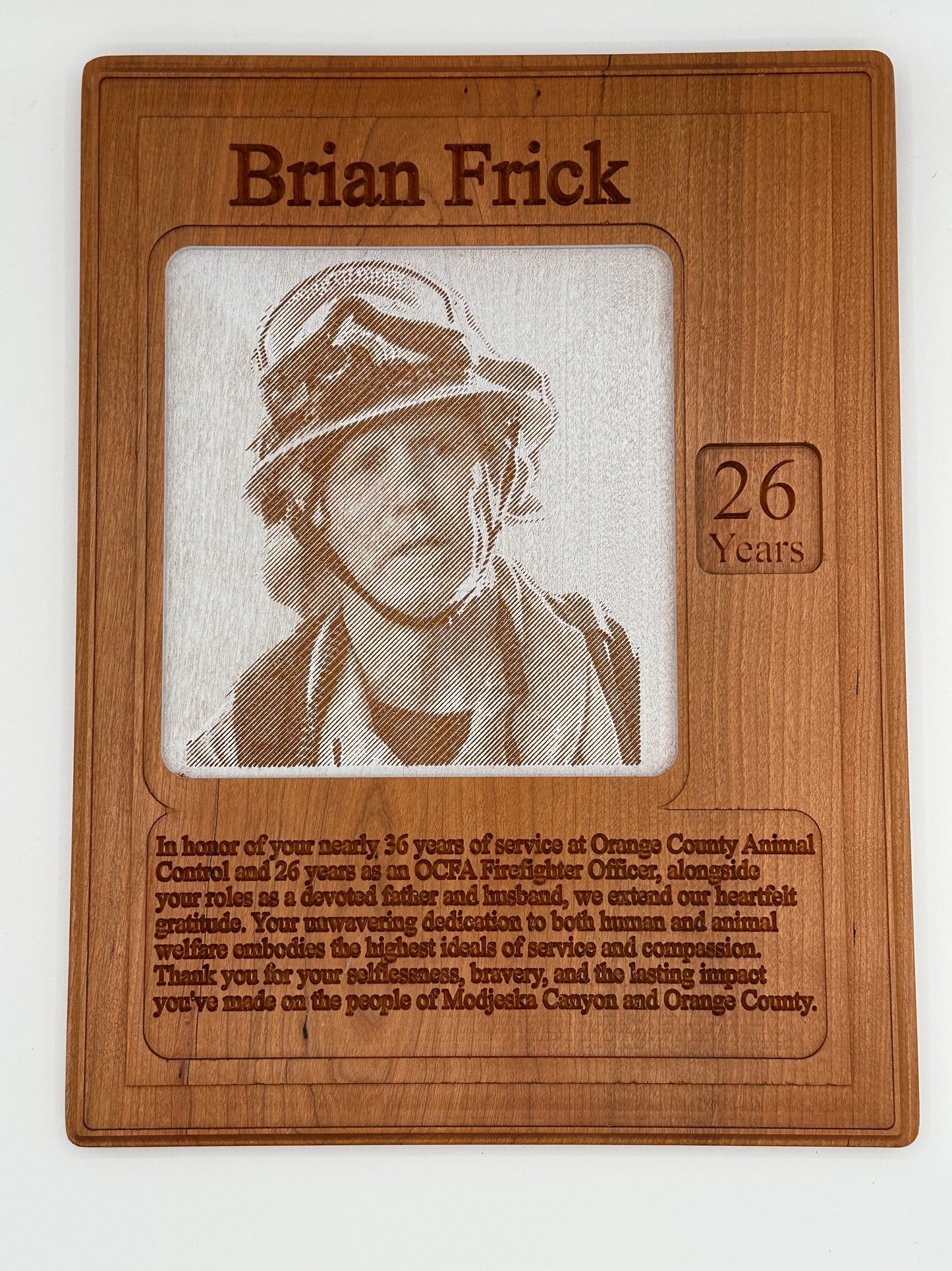 Engraved Retirement / Memorial Plaques